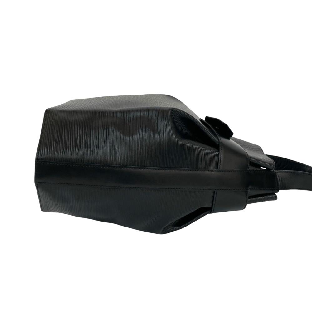 Louis Vuitton AB Louis Vuitton Black Epi Leather Leather Epi Sac D Epaule GM France