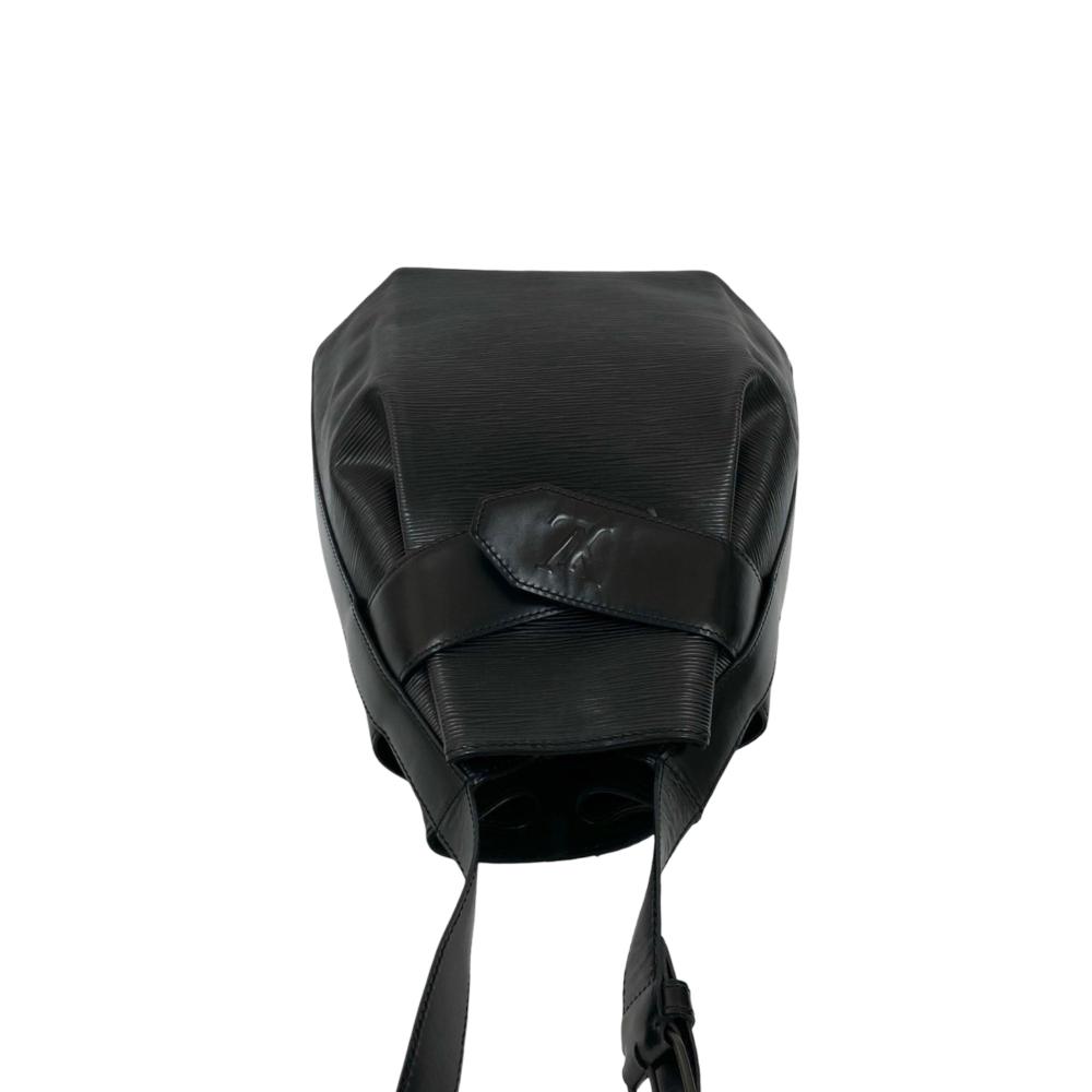 Louis Vuitton AB Louis Vuitton Black Epi Leather Leather Epi Sac D Epaule GM France