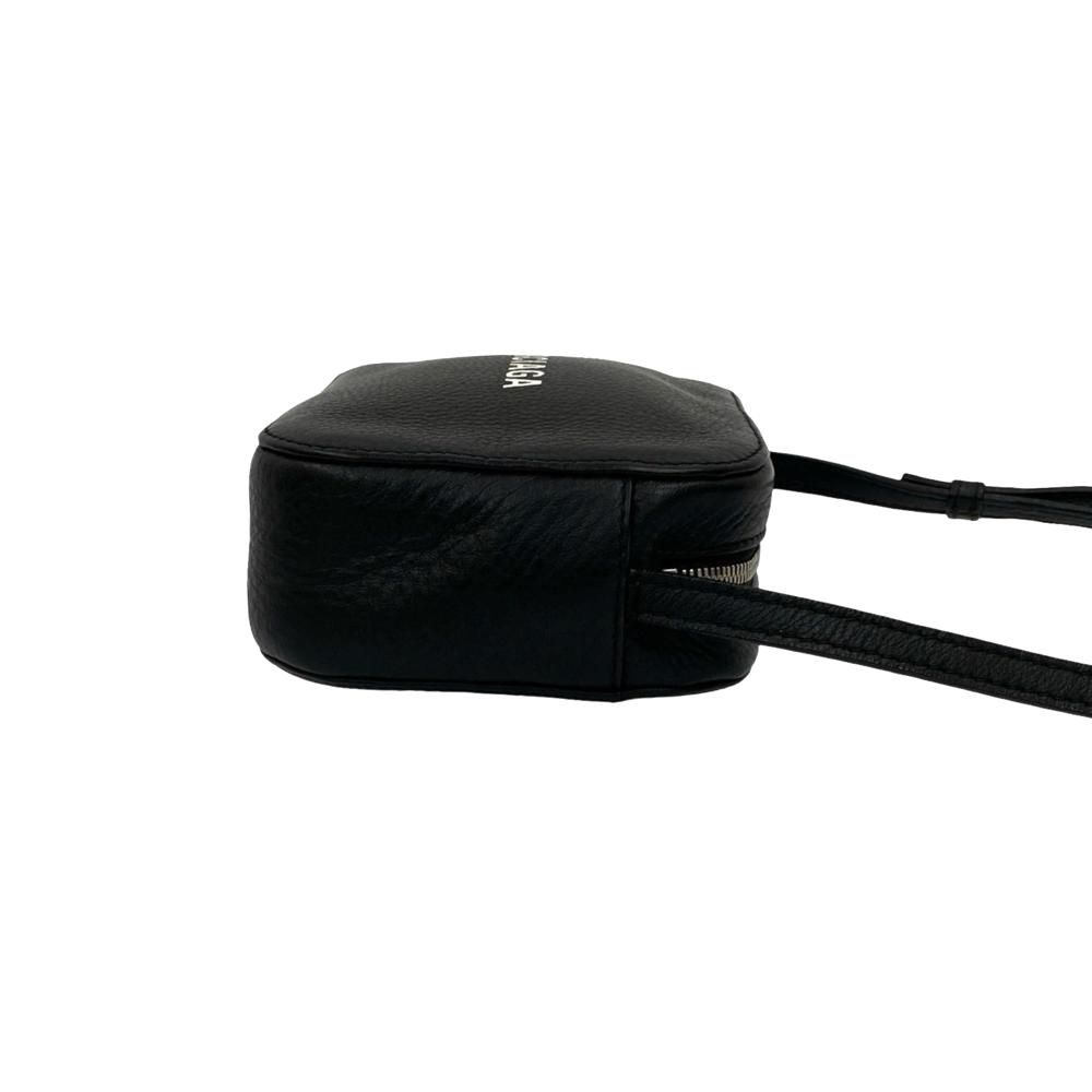 Balenciaga AB Balenciaga Black Calf Leather XS Everyday Camera Bag Italy