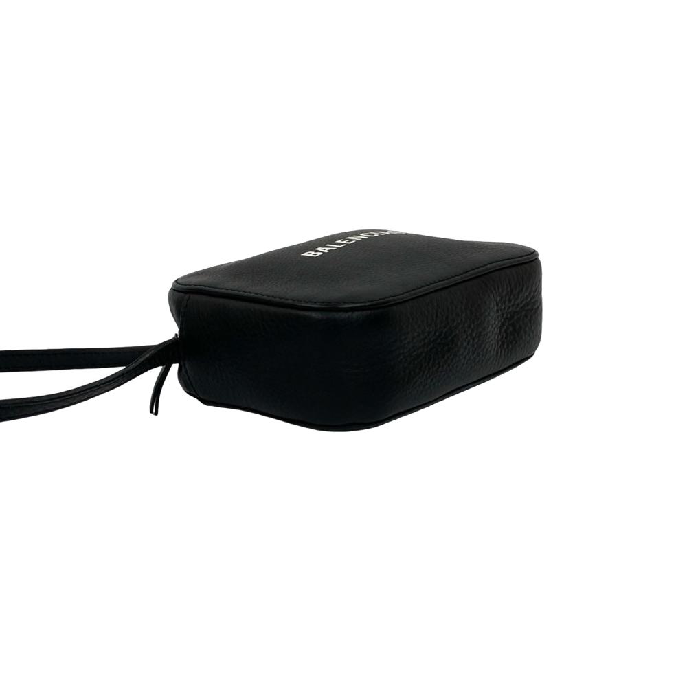 Balenciaga AB Balenciaga Black Calf Leather XS Everyday Camera Bag Italy