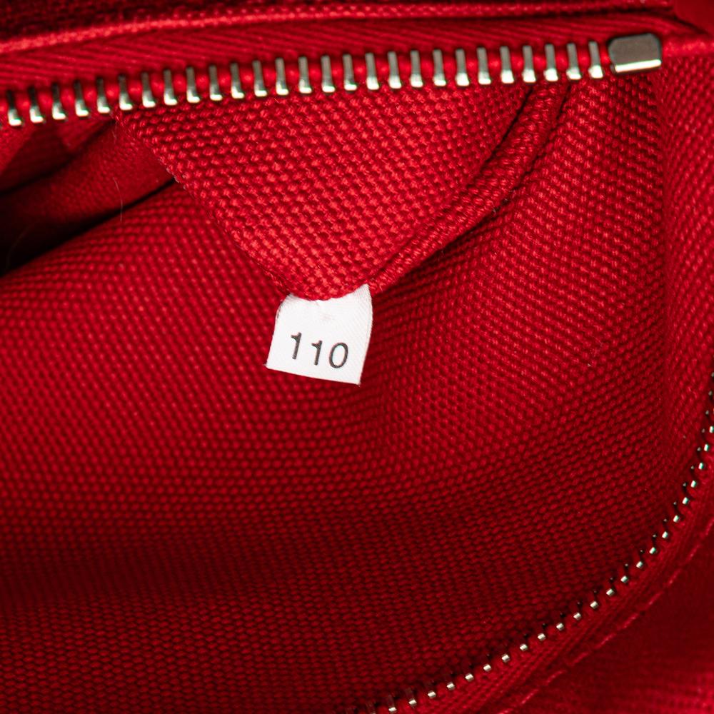 Prada B Prada Brown Light Beige Canvas Fabric Canapa Mistolino Tote Italy