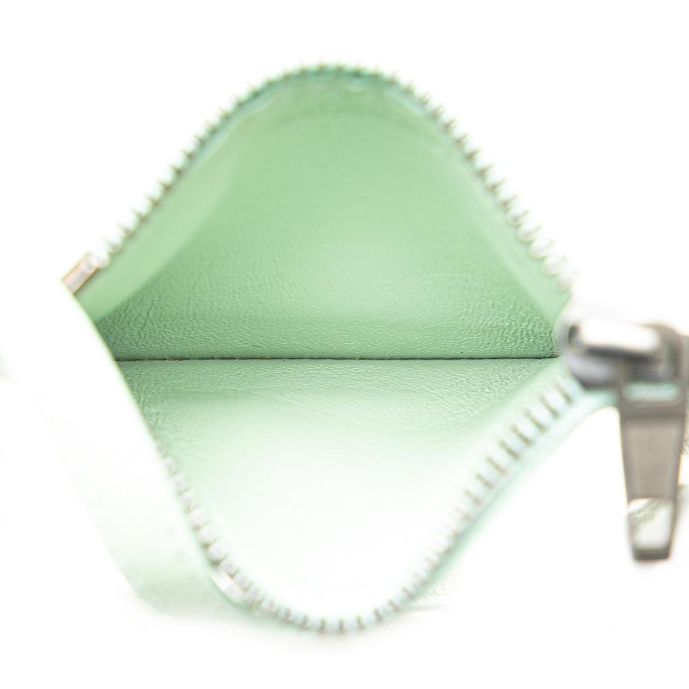 Balenciaga B Balenciaga Green Light Green Calf Leather Pebbled skin Tool 2.0 North South XS Tote Italy