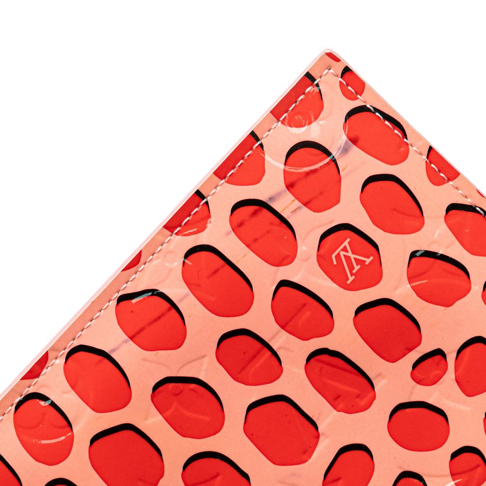 Louis Vuitton AB Louis Vuitton Pink Vernis Leather Leather Monogram Vernis Jungle Dots Pochette Felicie France