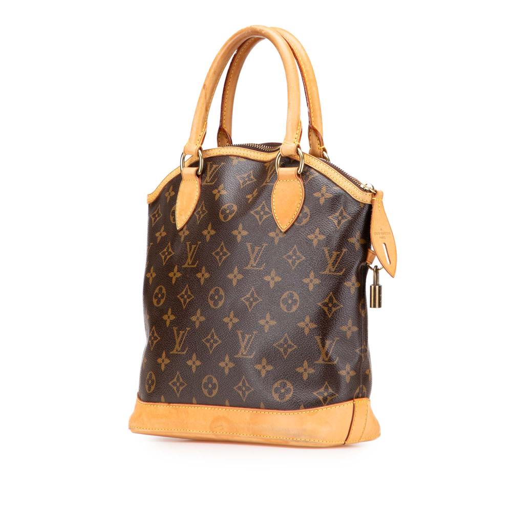 Louis Vuitton B Louis Vuitton Brown Monogram Canvas Canvas Monogram Lockit PM France