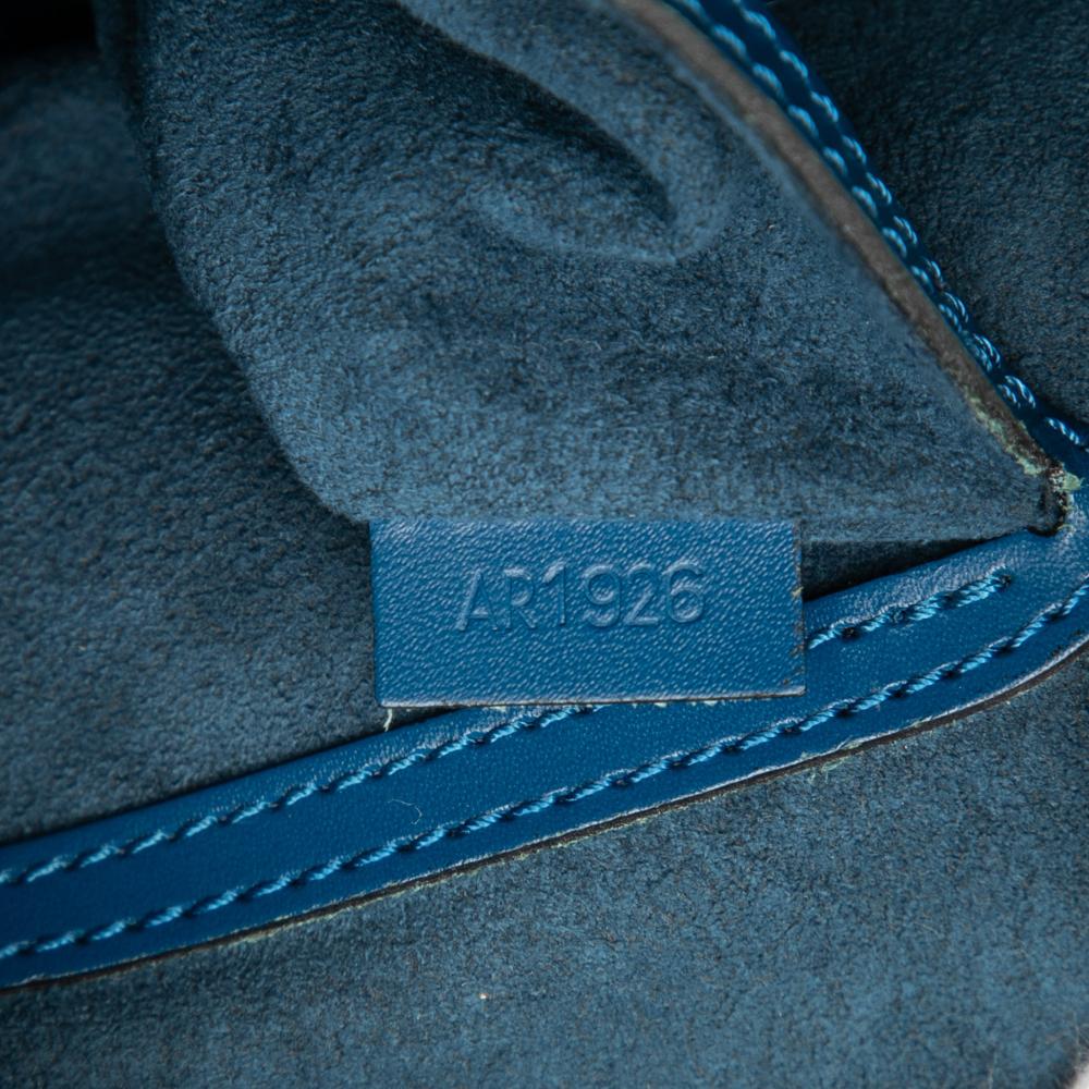 Louis Vuitton B Louis Vuitton Blue Epi Leather Leather Epi Alma PM France