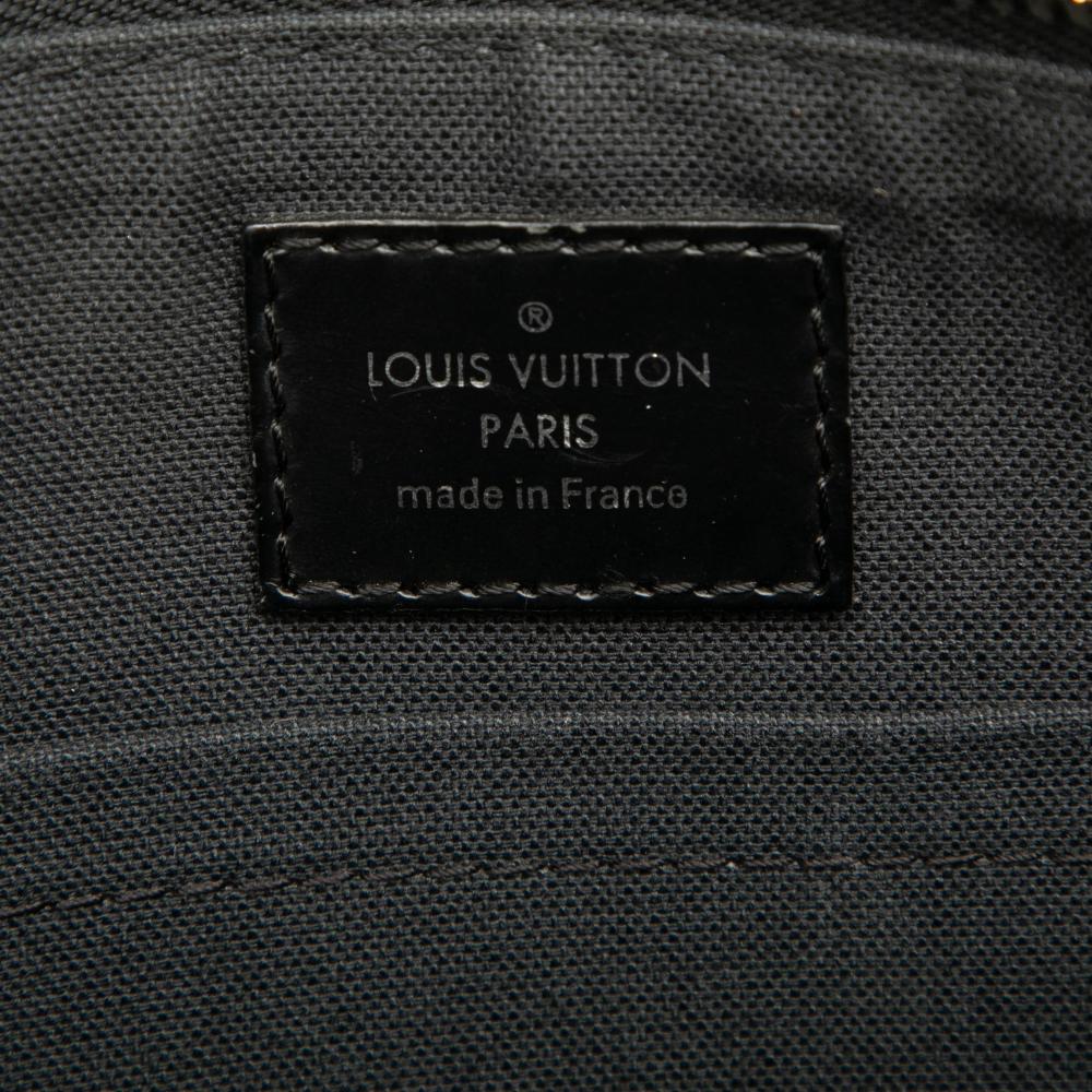 Louis Vuitton AB Louis Vuitton Black Damier Canvas Fabric Damier Graphite Mick PM France