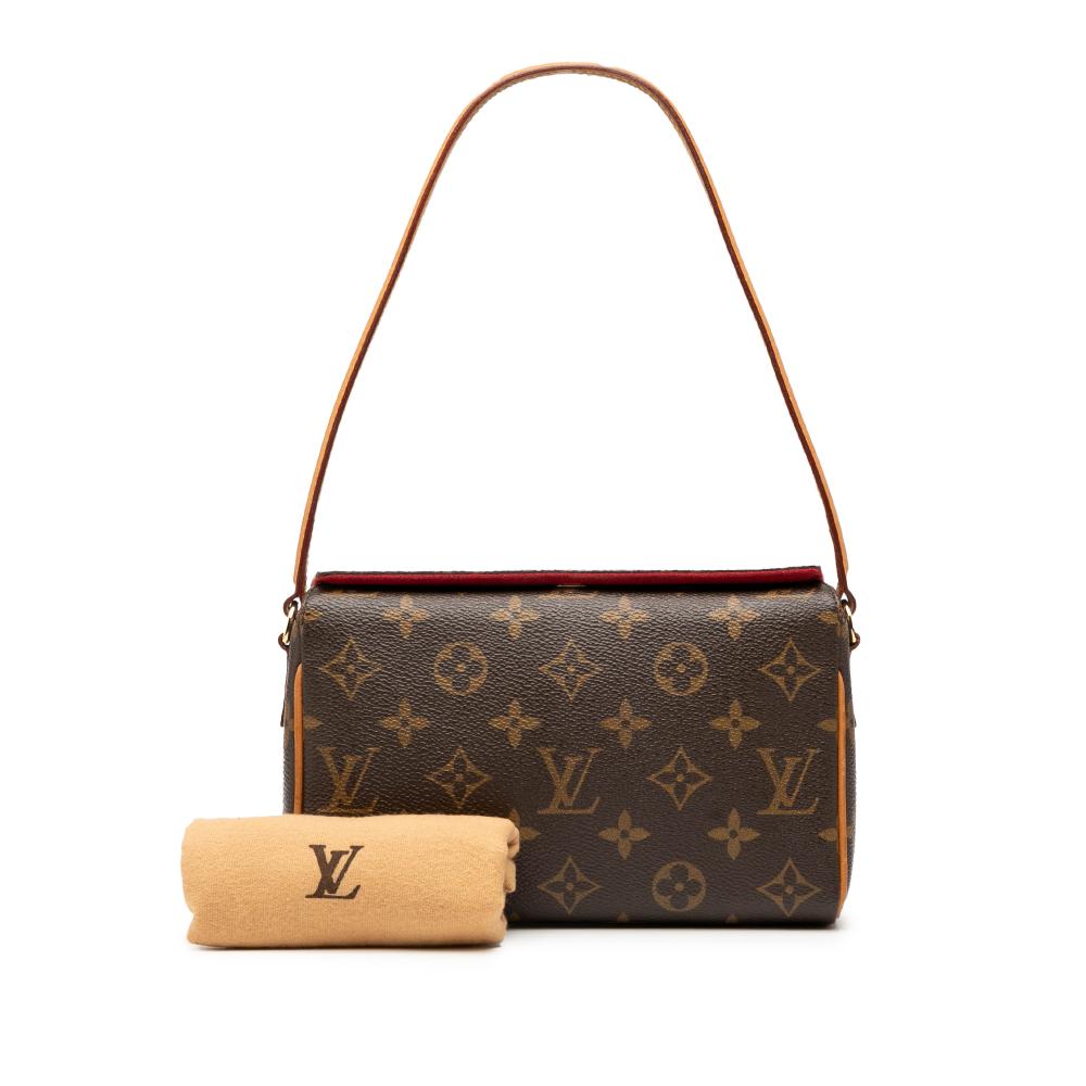 Louis Vuitton AB Louis Vuitton Brown Monogram Canvas Fabric Monogram Recital France