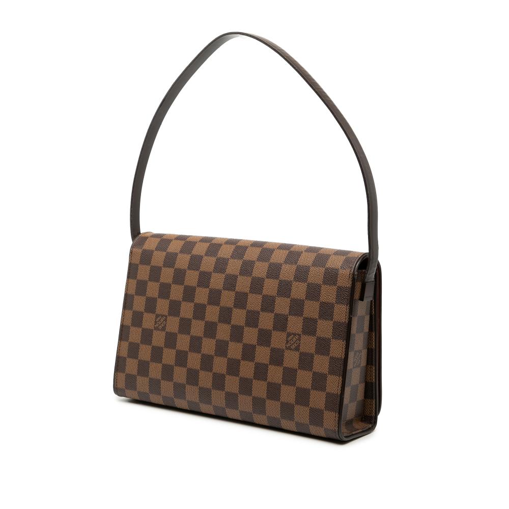 Louis Vuitton B Louis Vuitton Brown Damier Canvas Fabric Damier Ebene Tribeca Long France