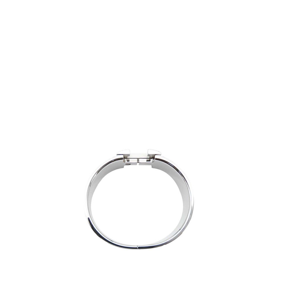 Hermès AB Hermès Pink Light Pink Enamel Other Wide Clic Clac H Bracelet PM France