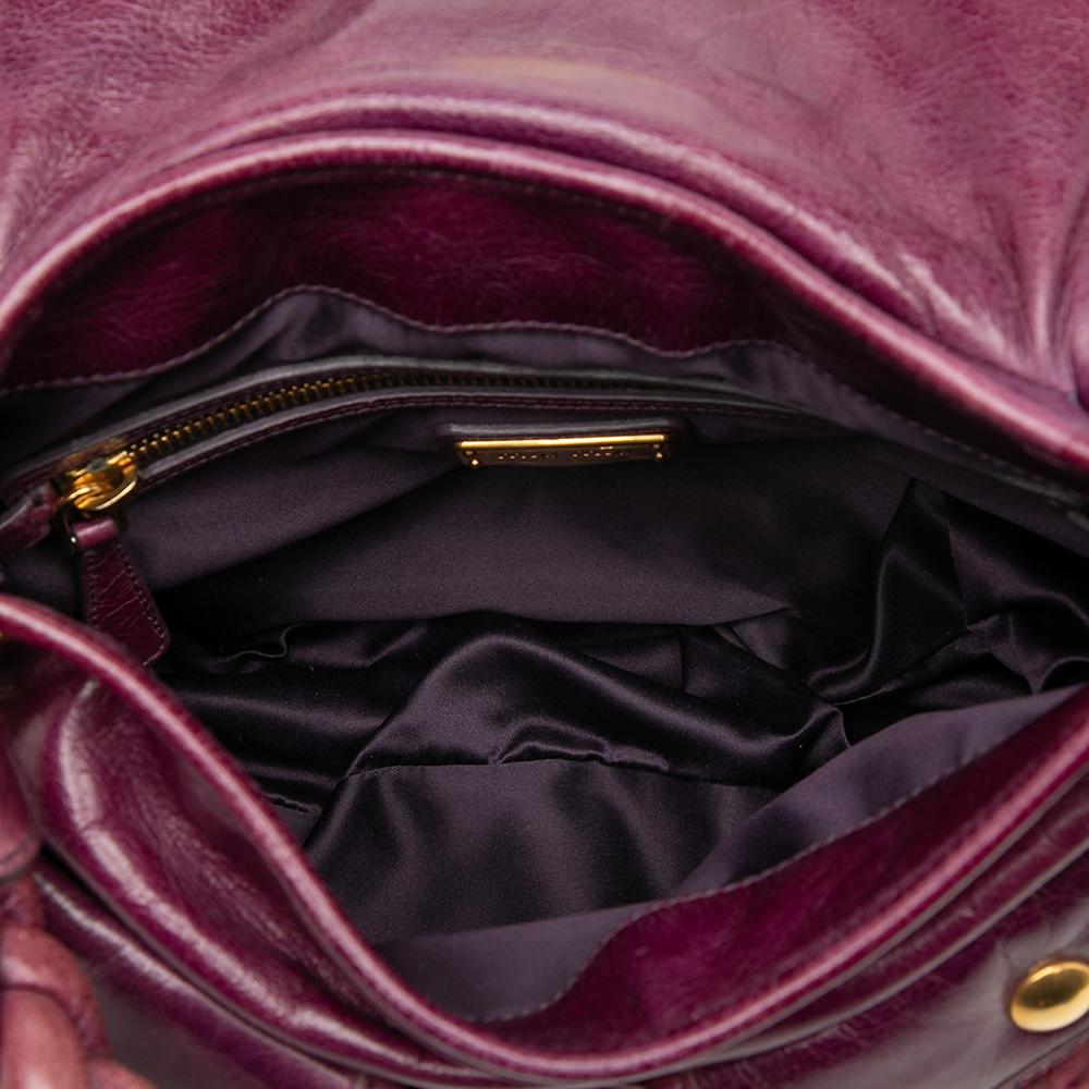 Miu Miu B Miu Miu Red Burgundy Nappa Leather Leather Matelasse Nappa Coffer Satchel Turkey