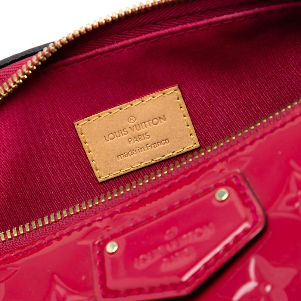 Louis Vuitton B Louis Vuitton Pink Vernis Leather Leather Monogram Vernis Montana France