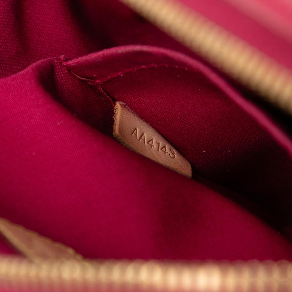 Louis Vuitton B Louis Vuitton Pink Vernis Leather Leather Monogram Vernis Montana France