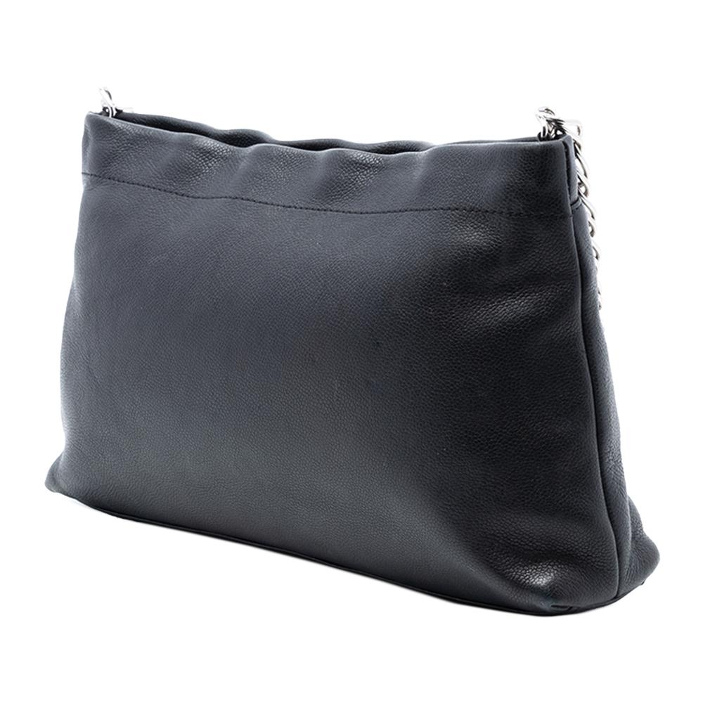 Chanel AB Chanel Black Caviar Leather Leather CC Caviar Tuck Tote France