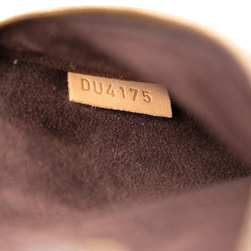 Louis Vuitton B Louis Vuitton Brown Monogram Canvas Fabric Monogram Pochette Metis France