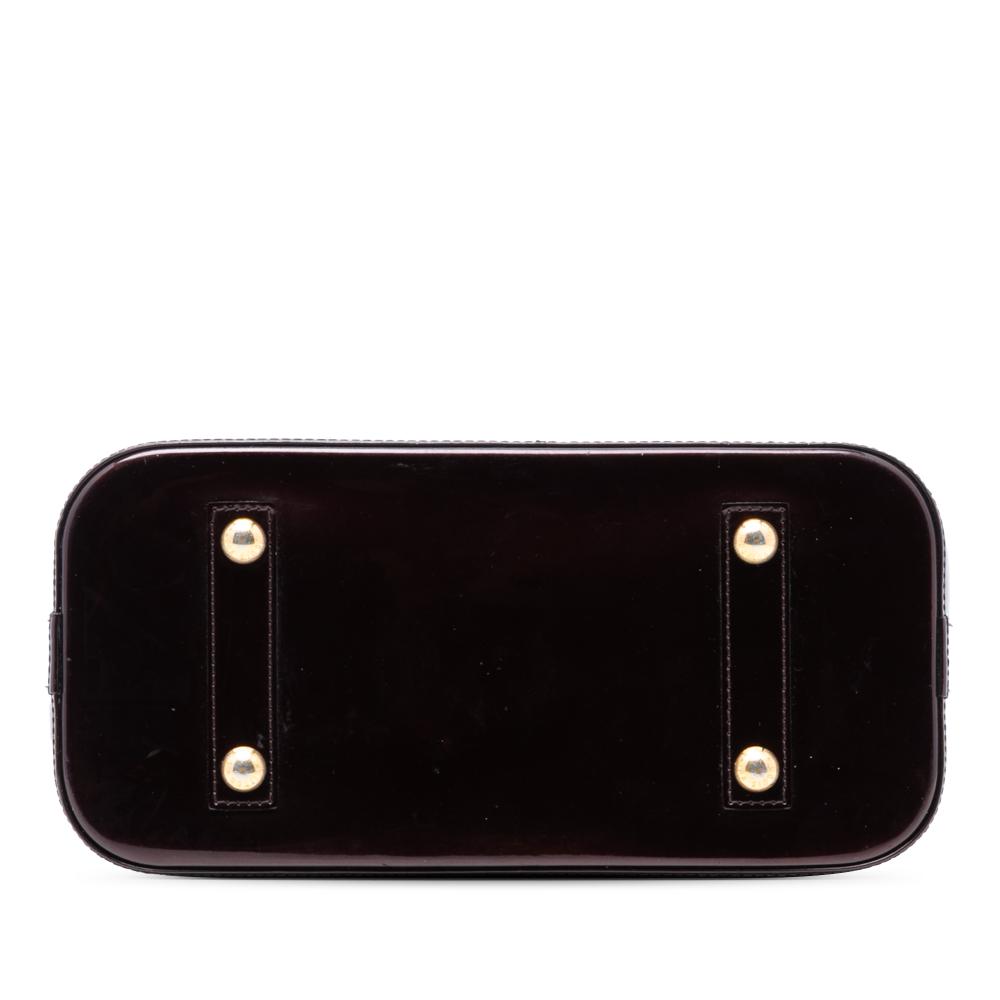 Louis Vuitton B Louis Vuitton Purple Vernis Leather Leather Monogram Vernis Alma PM France