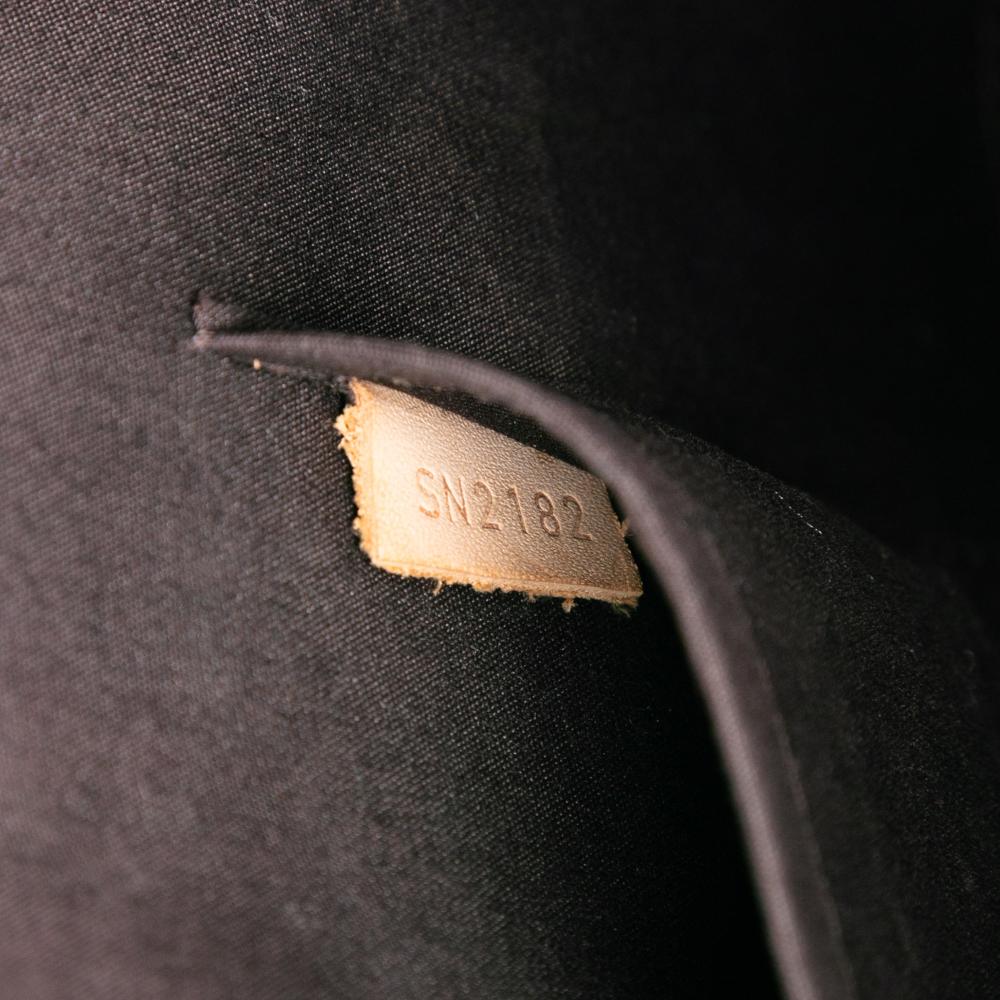 Louis Vuitton B Louis Vuitton Purple Vernis Leather Leather Monogram Vernis Alma PM France