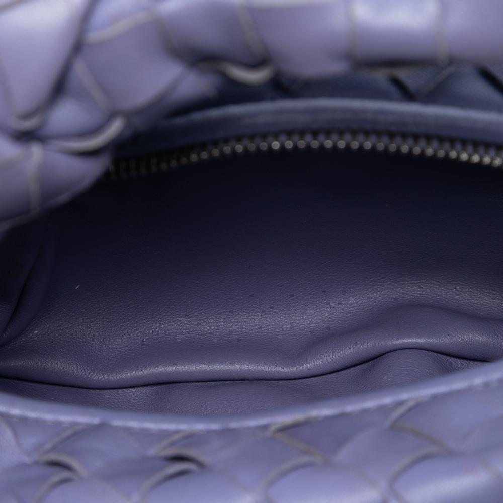 Bottega Veneta B Bottega Veneta Purple Lavender Nappa Leather Leather Mini Nappa Intrecciato Jodie Italy