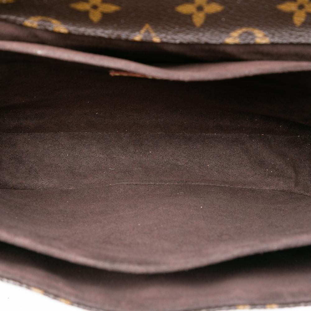 Louis Vuitton AB Louis Vuitton Brown Monogram Canvas Fabric Monogram Pochette Metis France