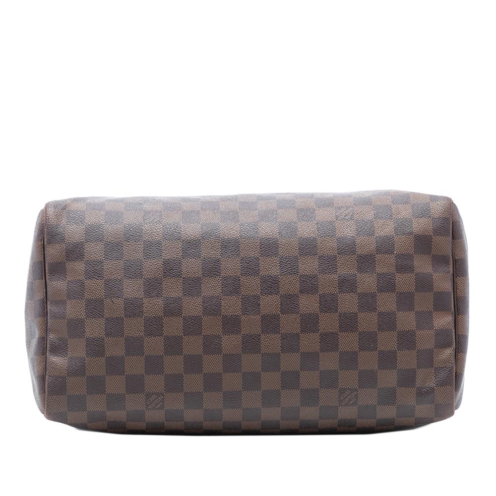 Louis Vuitton B Louis Vuitton Brown Damier Canvas Fabric Damier Ebene Speedy 35 France