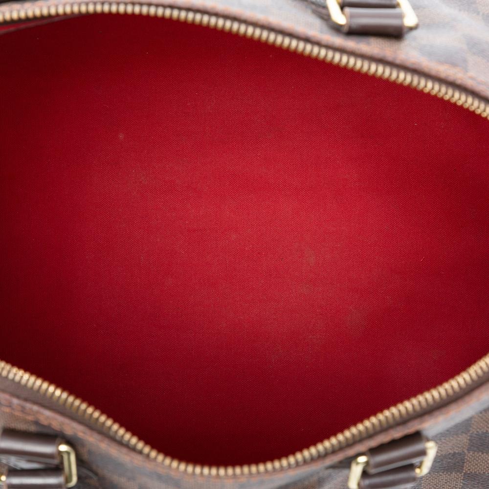 Louis Vuitton B Louis Vuitton Brown Damier Canvas Fabric Damier Ebene Speedy 35 France