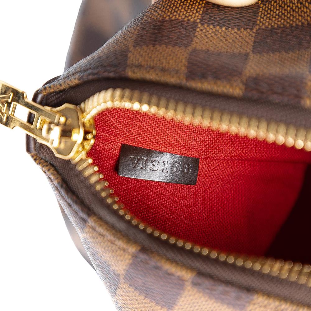 Louis Vuitton B Louis Vuitton Brown Damier Canvas Fabric Damier Ebene Verona GM France