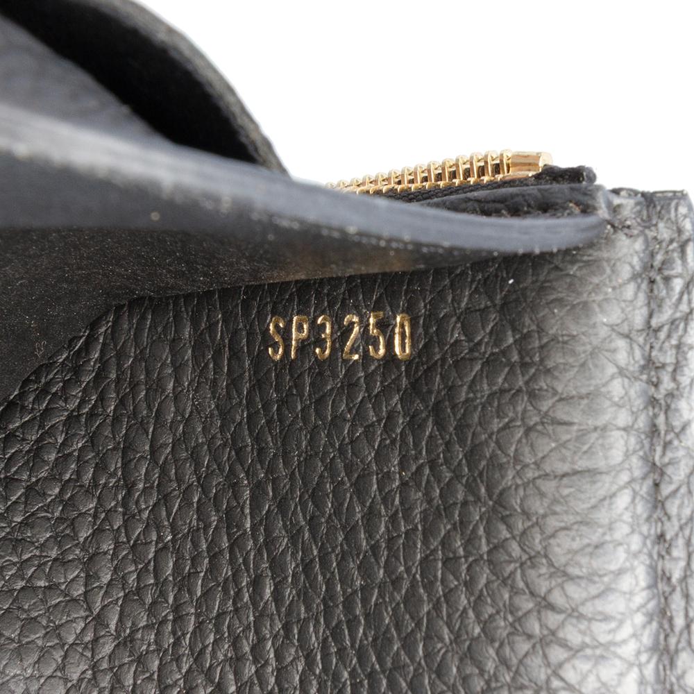 Louis Vuitton B Louis Vuitton Black Monogram Empreinte Leather Victorine Wallet France