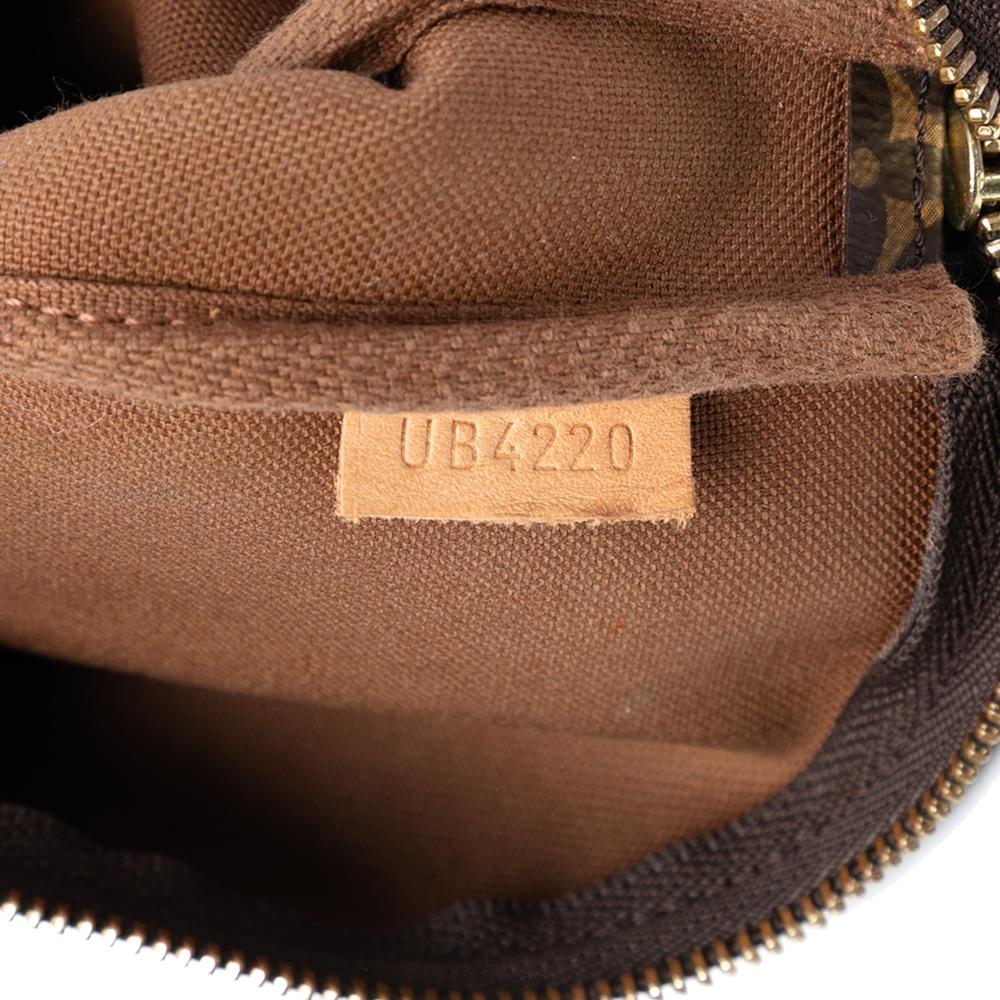 Louis Vuitton B Louis Vuitton Brown Monogram Canvas Fabric Monogram Mini Pochette Accessoires Spain