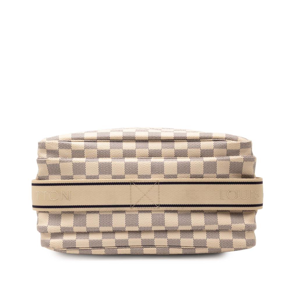 Louis Vuitton B Louis Vuitton White Damier Canvas Fabric Damier Azur Naviglio France