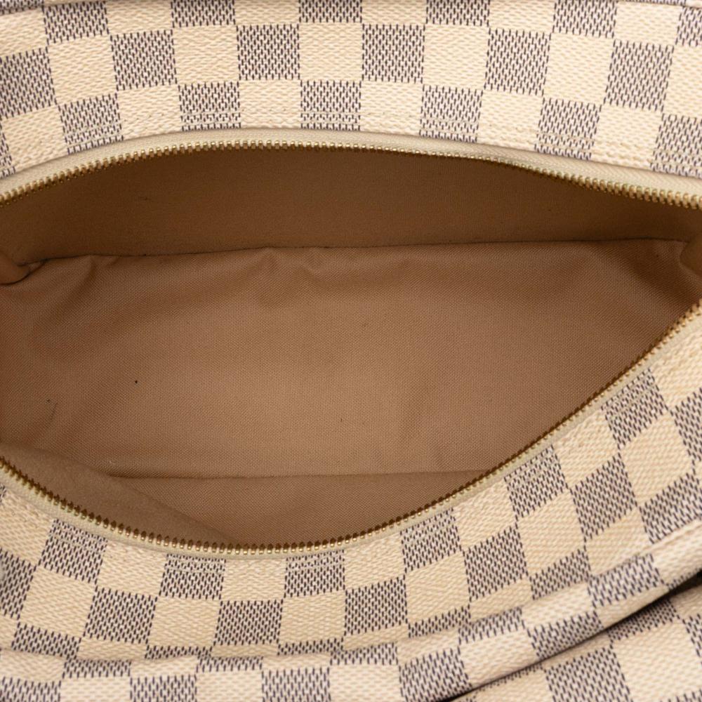 Louis Vuitton B Louis Vuitton White Damier Canvas Fabric Damier Azur Naviglio France
