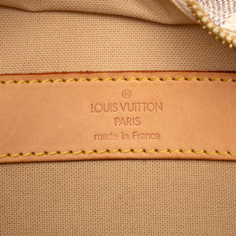 Louis Vuitton B Louis Vuitton White Damier Canvas Fabric Damier Azur Naviglio France