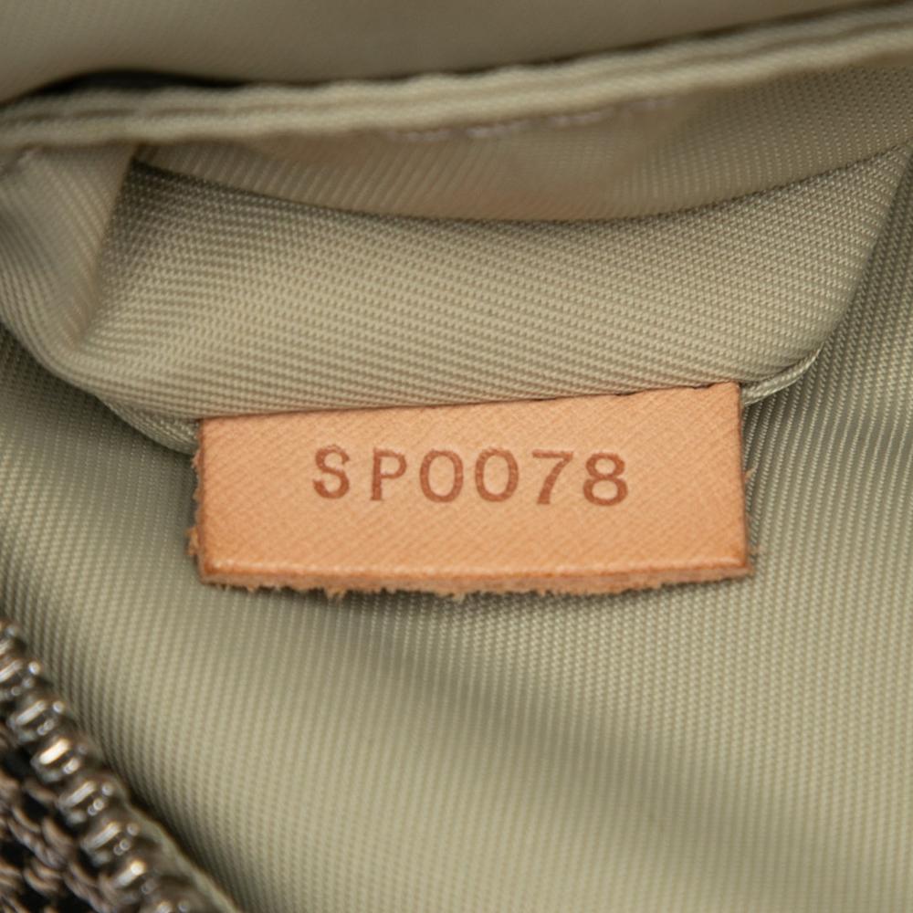 Louis Vuitton B Louis Vuitton Brown Canvas Fabric Damier Geant Citadin Messenger Bag France