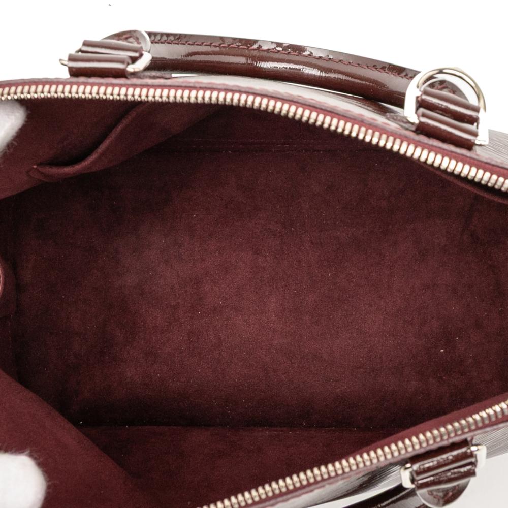 Louis Vuitton B Louis Vuitton Purple Epi Leather Leather Electric Epi Alma PM France