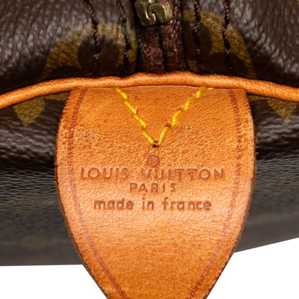 Louis Vuitton B Louis Vuitton Brown Monogram Canvas Fabric Monogram Keepall 55 France