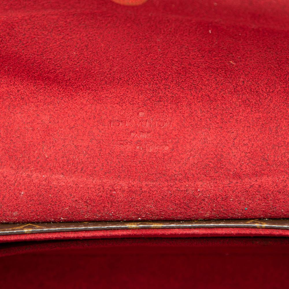 Louis Vuitton B Louis Vuitton Brown Monogram Canvas Fabric Monogram Sonatine France