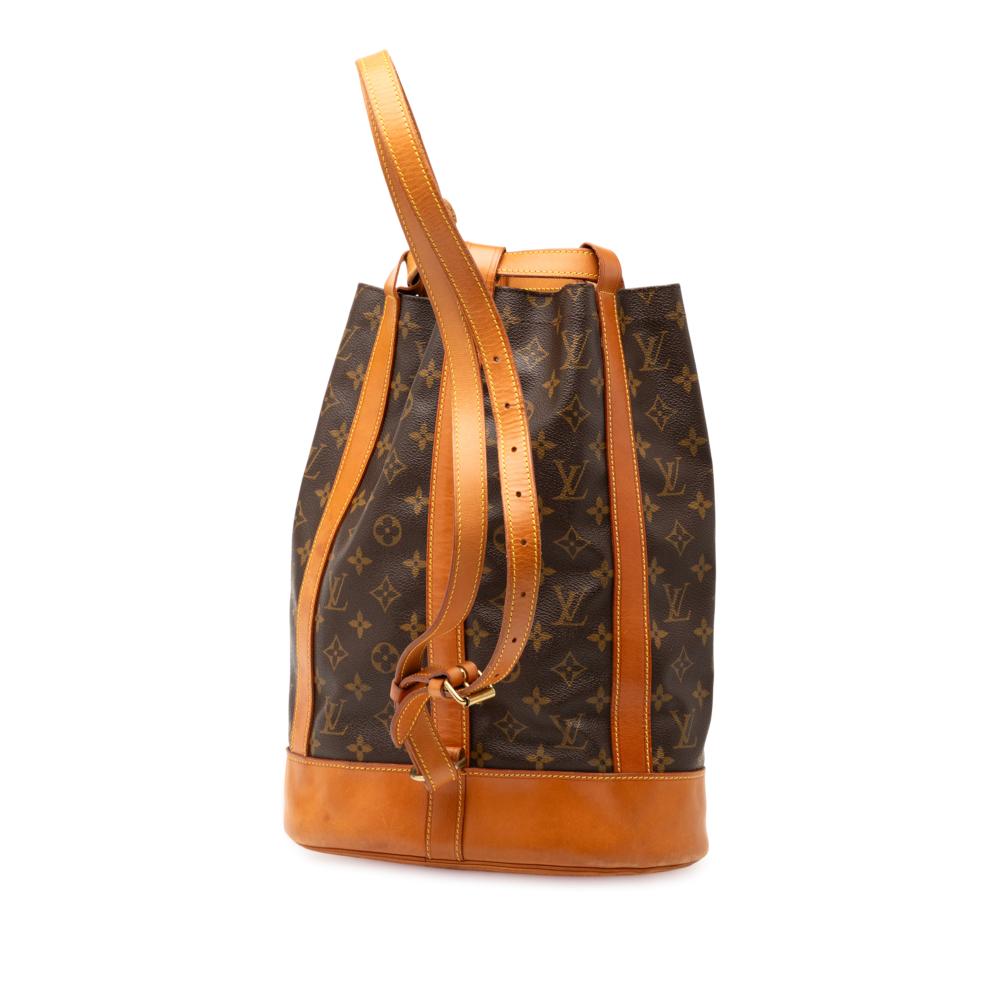 Louis Vuitton B Louis Vuitton Brown Monogram Canvas Fabric Monogram Randonnee PM France