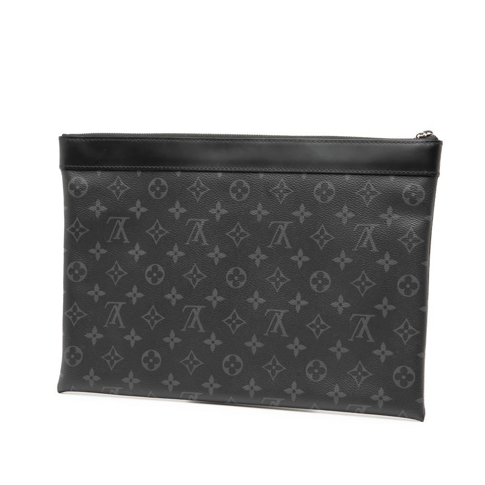 Louis Vuitton B Louis Vuitton Black Monogram Canvas Fabric Monogram Eclipse Discovery Pochette GM France