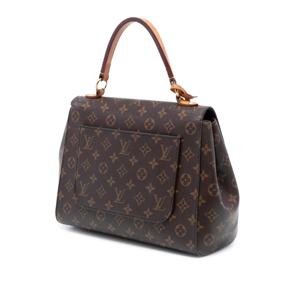 Louis Vuitton B Louis Vuitton Brown Monogram Canvas Fabric Monogram Cluny MM France