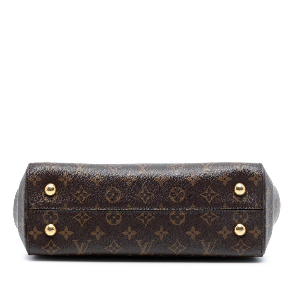 Louis Vuitton B Louis Vuitton Brown Monogram Canvas Fabric Monogram Cluny MM France