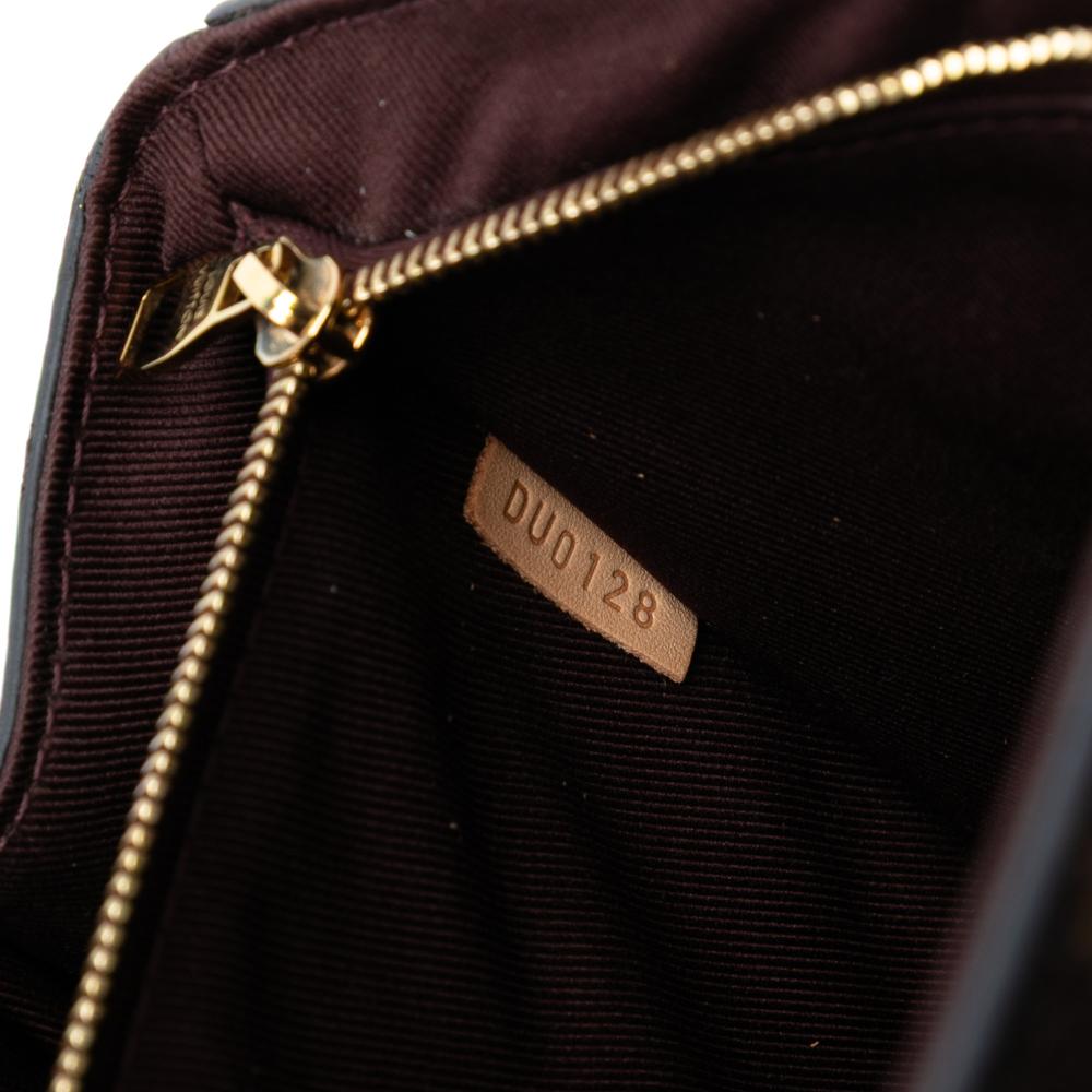 Louis Vuitton B Louis Vuitton Brown Monogram Canvas Fabric Monogram Cluny MM France