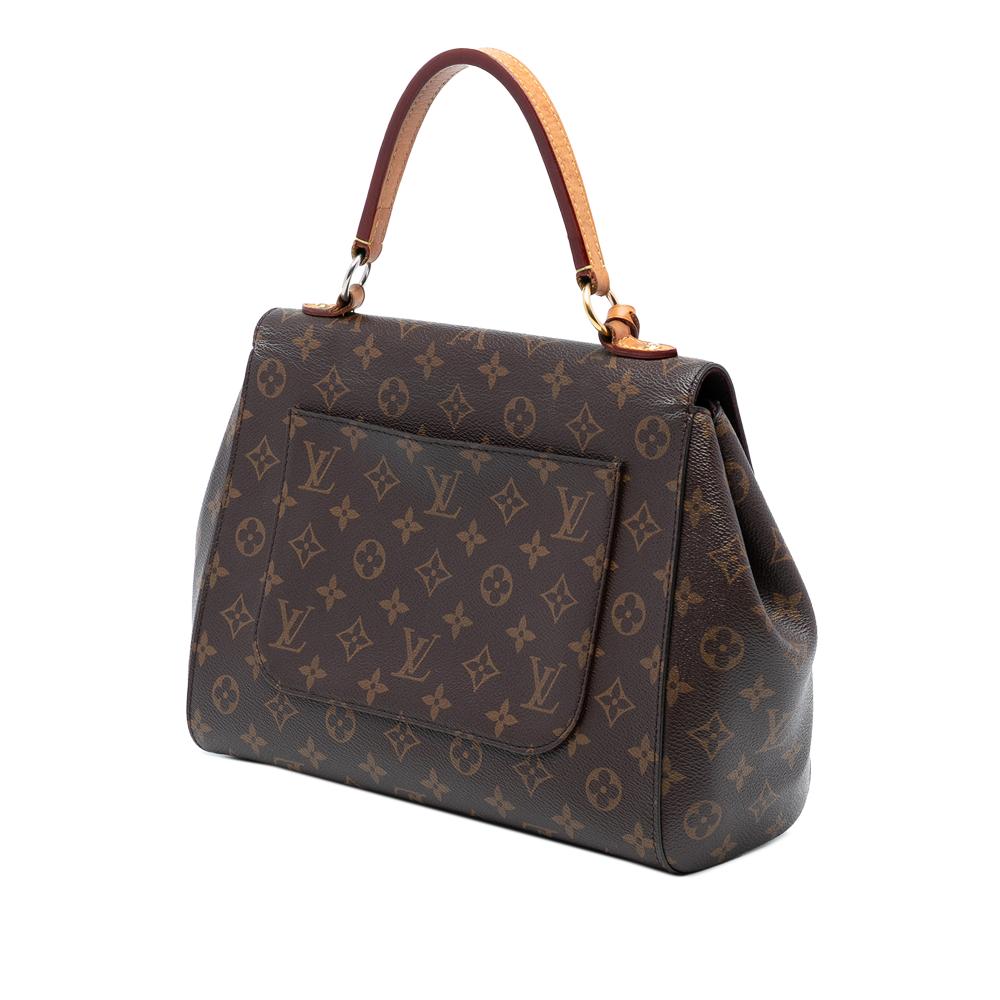 Louis Vuitton B Louis Vuitton Brown Monogram Canvas Fabric Monogram Cluny MM France