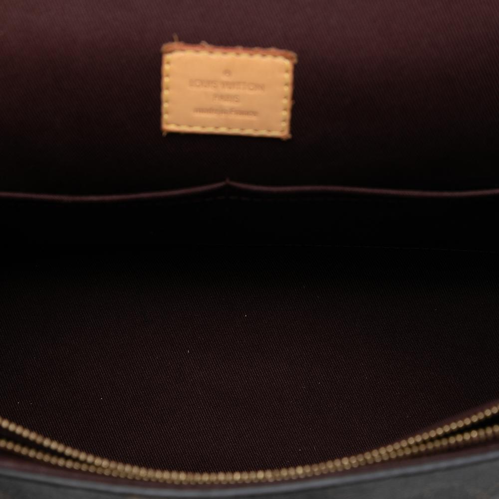 Louis Vuitton B Louis Vuitton Brown Monogram Canvas Fabric Monogram Cluny MM France