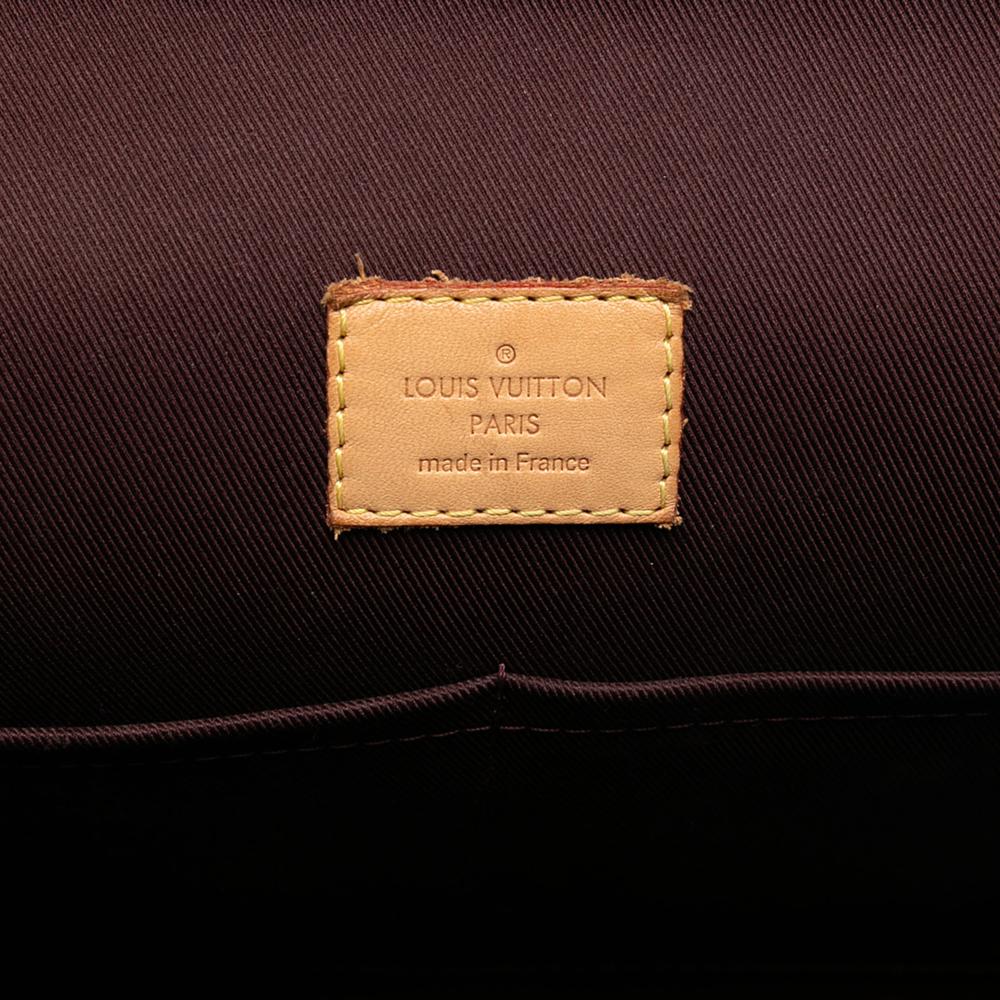 Louis Vuitton B Louis Vuitton Brown Monogram Canvas Fabric Monogram Cluny MM France