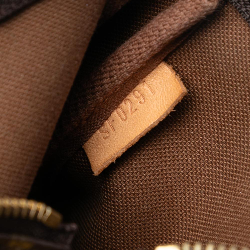 Louis Vuitton B Louis Vuitton Brown Monogram Canvas Fabric Monogram Mini Pochette Accessoires France