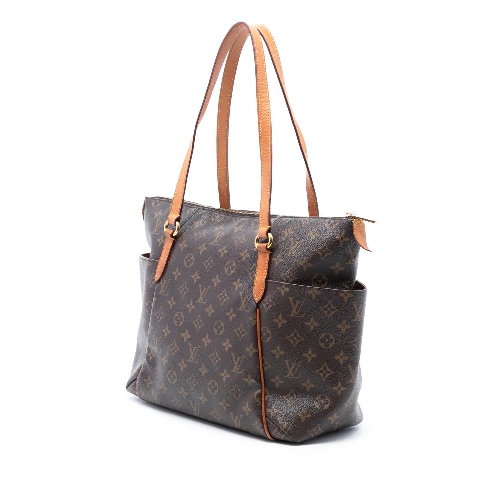 Louis Vuitton B Louis Vuitton Brown Monogram Canvas Fabric Monogram Totally MM France
