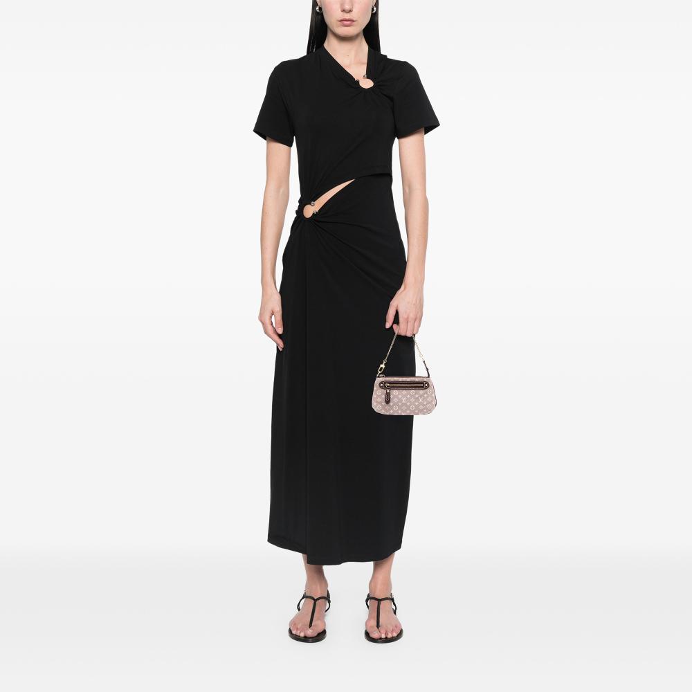 Louis Vuitton AB Louis Vuitton Pink Canvas Fabric Monogram Idylle Mini Pochette Accessoires France