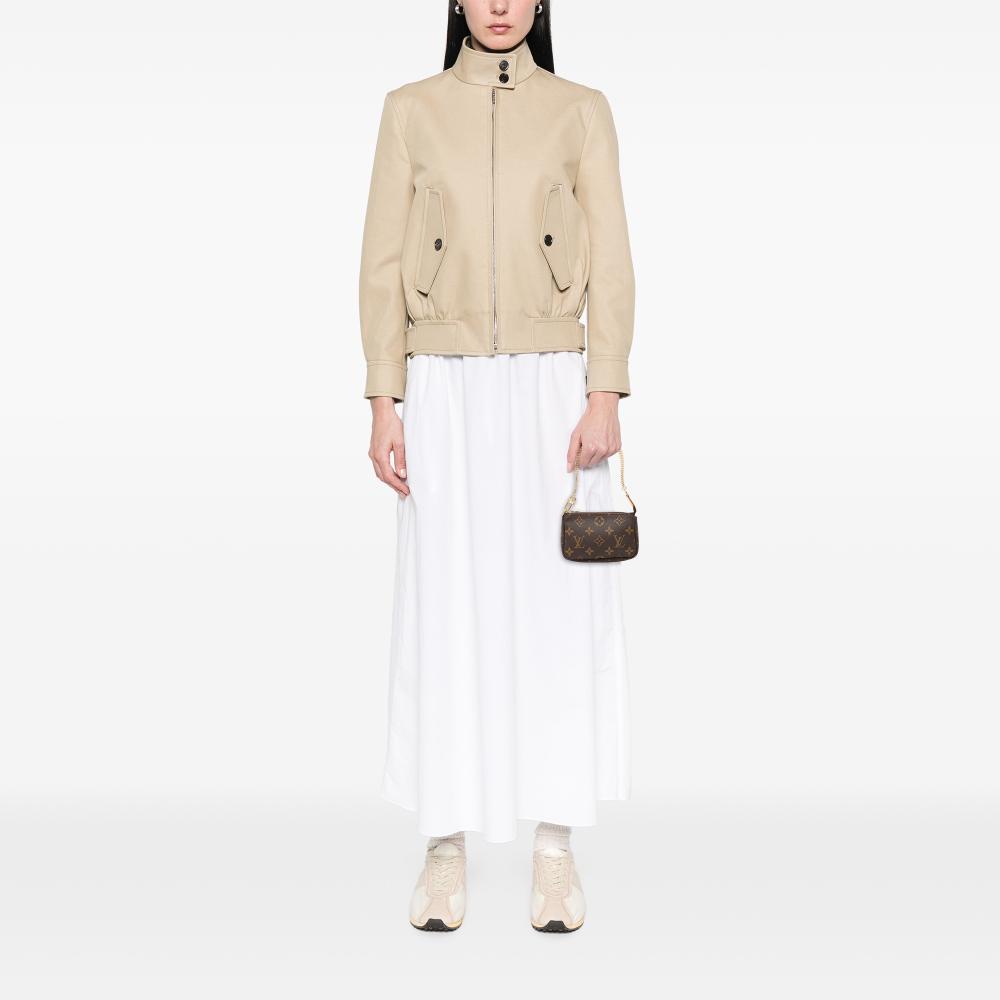 Louis Vuitton B Louis Vuitton Brown Monogram Canvas Fabric Monogram Mini Pochette Accessoires France