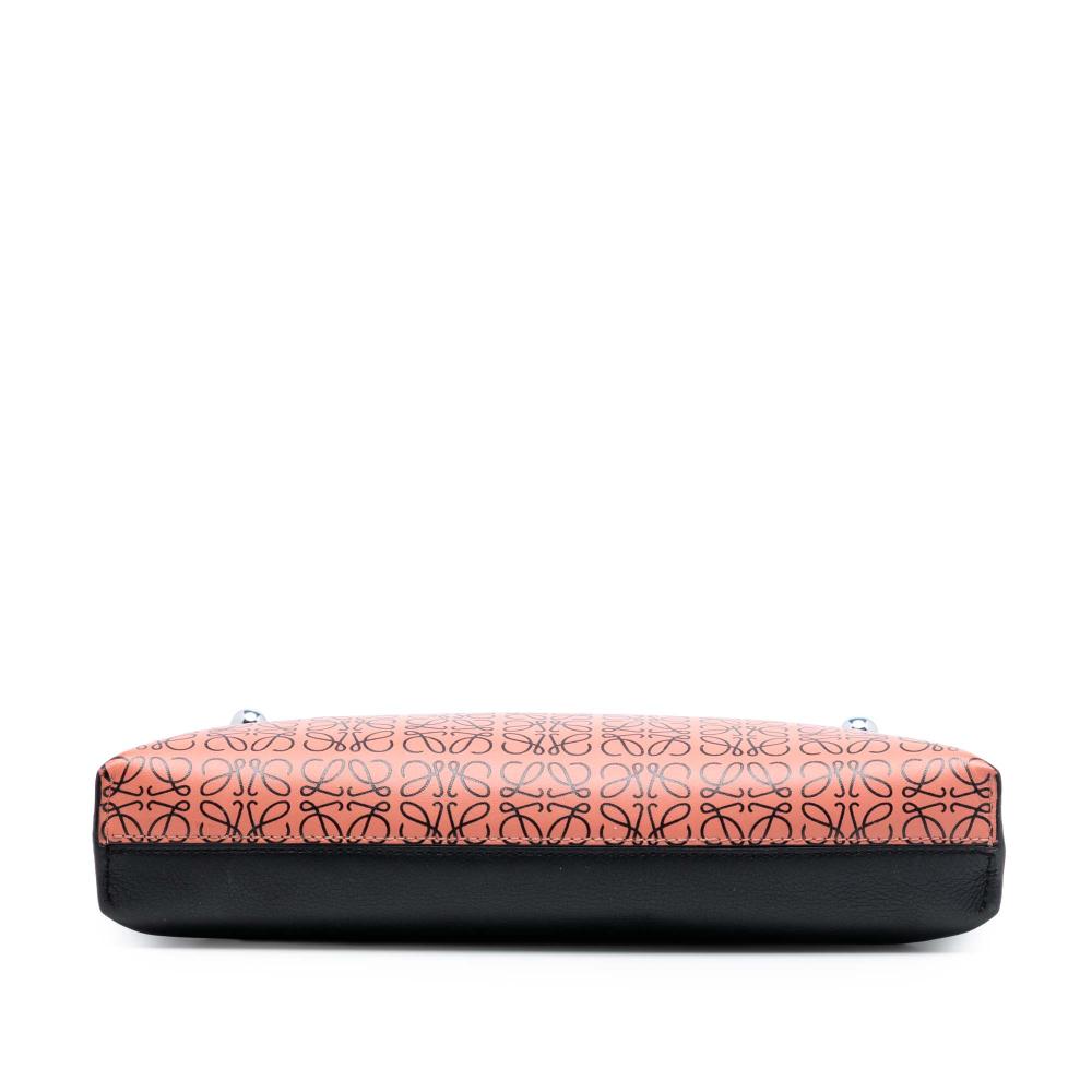 Loewe AB LOEWE Orange Calf Leather Small Repeat Anagram Missy Satchel Spain