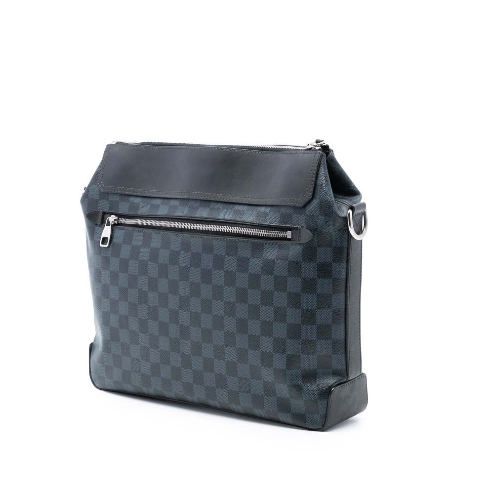 Louis Vuitton B Louis Vuitton Blue Navy Damier Canvas Fabric Damier Cobalt Greenwich Messenger France