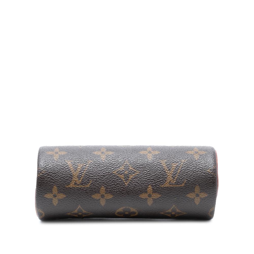Louis Vuitton B Louis Vuitton Brown Monogram Canvas Fabric Monogram Papillon Pochette France
