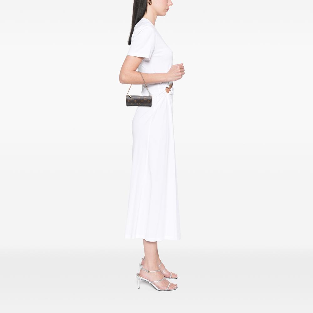 Louis Vuitton B Louis Vuitton Brown Monogram Canvas Fabric Monogram Papillon Pochette France